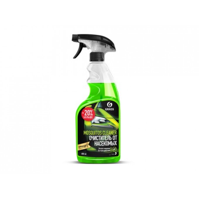 GRASS Очиститель следов насекомых Mosquitos Cleaner (600мл) (GRASS) триггер-спрей 110372