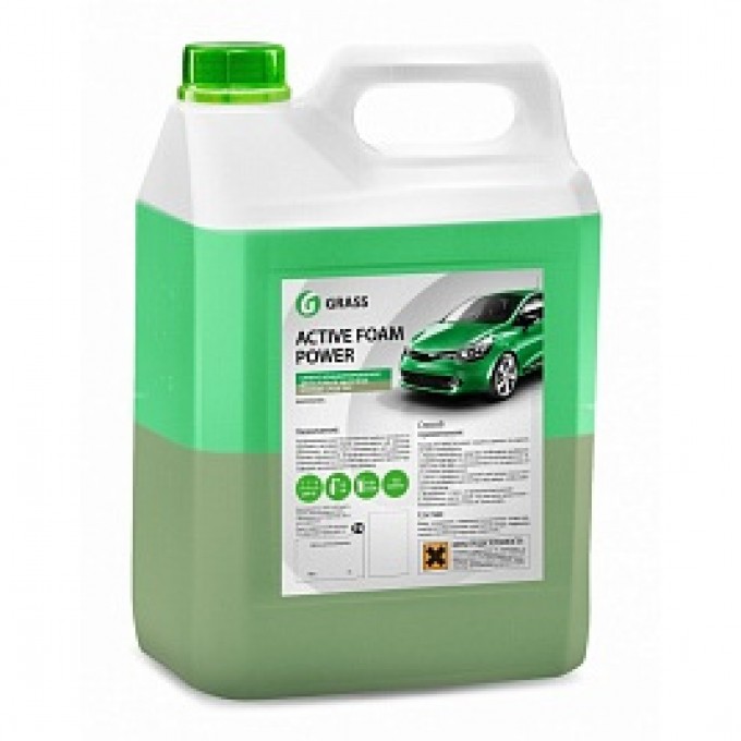 Автошампунь для бесконтактной мойки GRASS Active Foam Power активная пена 6кг 113141