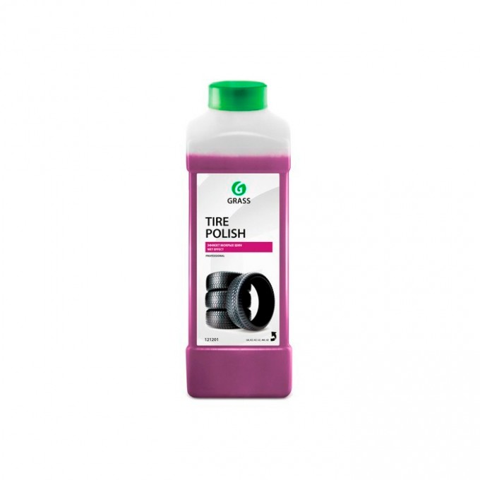 Полироль-чернитель резины GRASS Tire Polish 1 л 121201