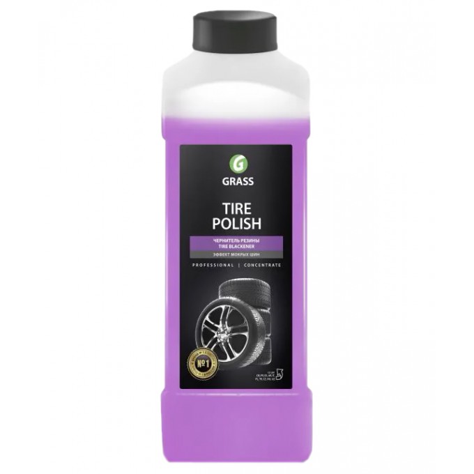 Профхим авто чернитель/блеск резины конц Grass/Tire Polish, 1л 1561854-K