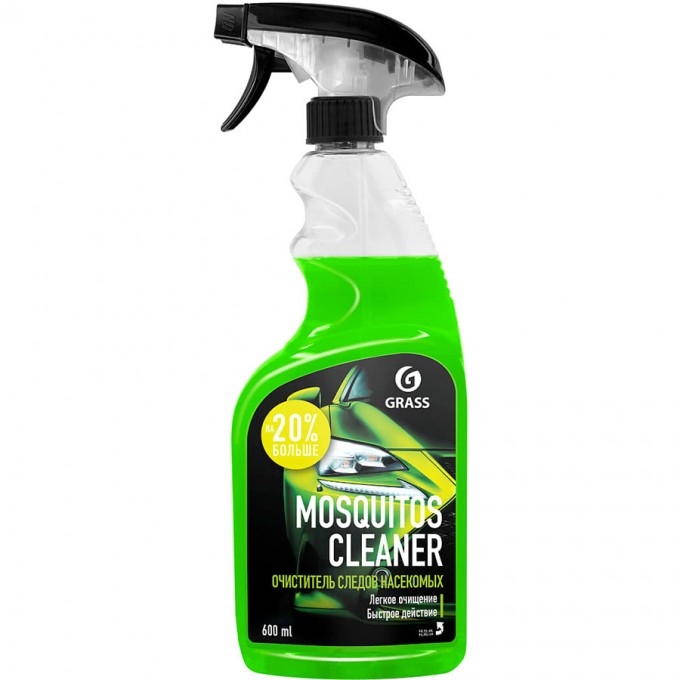 Очиститель следов насекомых Mosquitos Cleaner спрей 600 мл GRASS (art.110372) 719958800