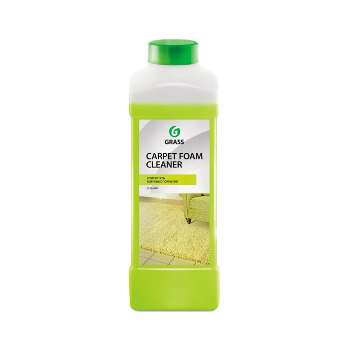 Очиститель обивки салона GRASS Carpet Foam Cleaner (1 л) 801009