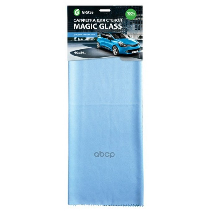 Салфетка из микрофибры Magic Glass, для стекол и зеркал, 40 х 50 см, 1 шт. IT0308