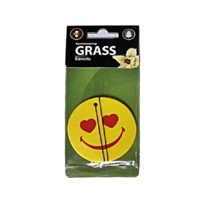 Ароматизатор в машину GRASS Smile Ваниль ST0400